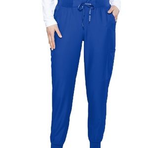 Med Couture jogger scrub pants, Galaxy Blue, size Small